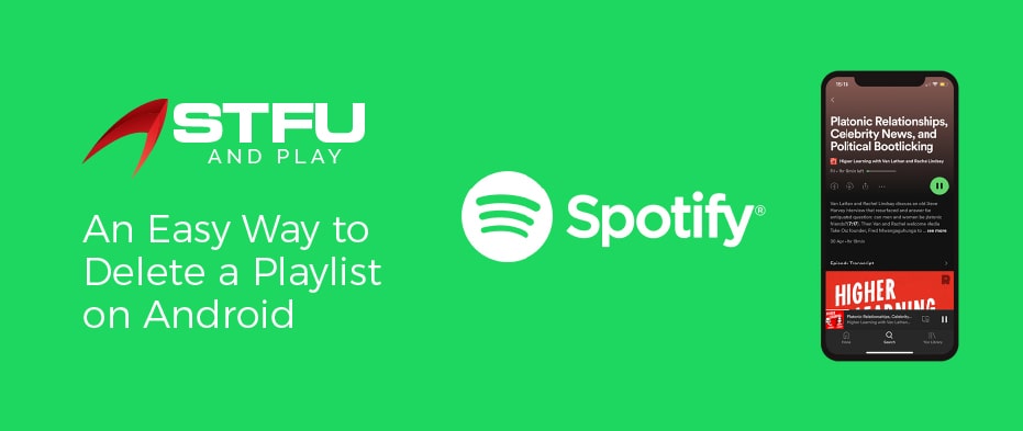 how to delete a recently played playlist on spotify